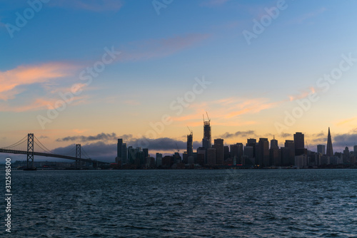 Amazing view of San Francisco city