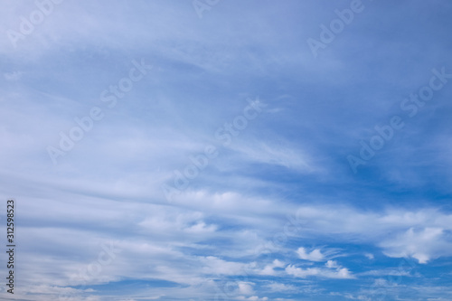 Blue sky with cloud. Sky clouds background.