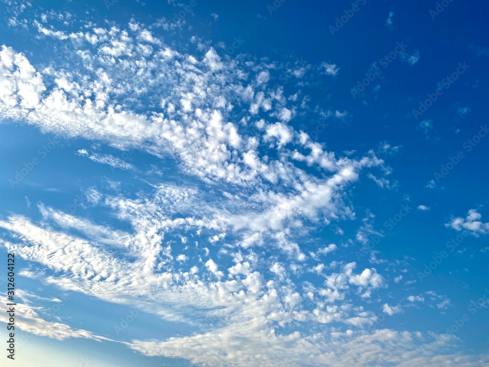 Fototapeta premium blue sky with clouds