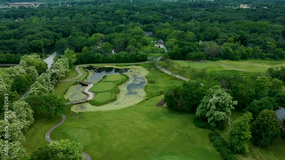 Luxurious golf course in the middle of Illinois. Luxurious golf course in the middle of Illinois.