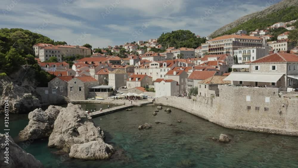 Game of Thrones filming location in between King's Landing and Blackwater Bay in Dubrovnik, Croatia. Game of Thrones filming location in between King's Landing and Blackwater Bay in Dubrovnik, Croatia.