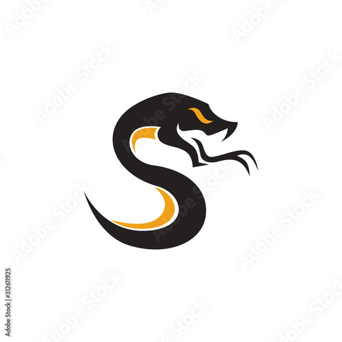 king cobra logo template design Vector illustration