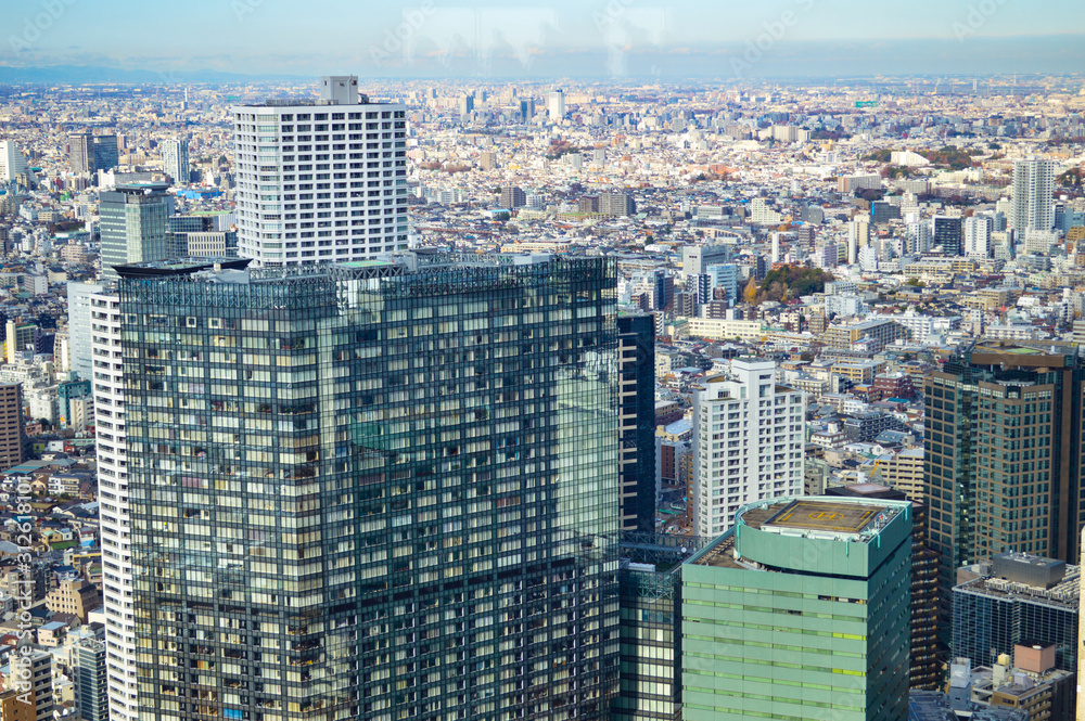 Fototapeta premium 摩天楼 超高層ビル