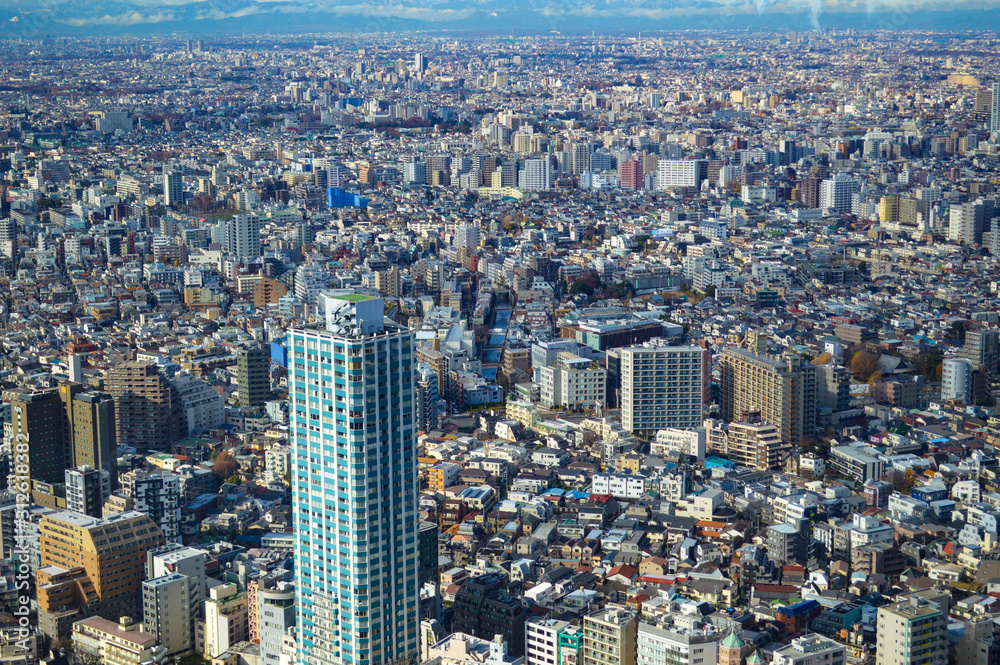 東京の町並み