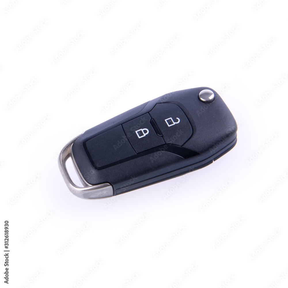 key or car key with remote on background. key or car key with remote on background.