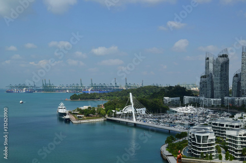 yachts in harbor