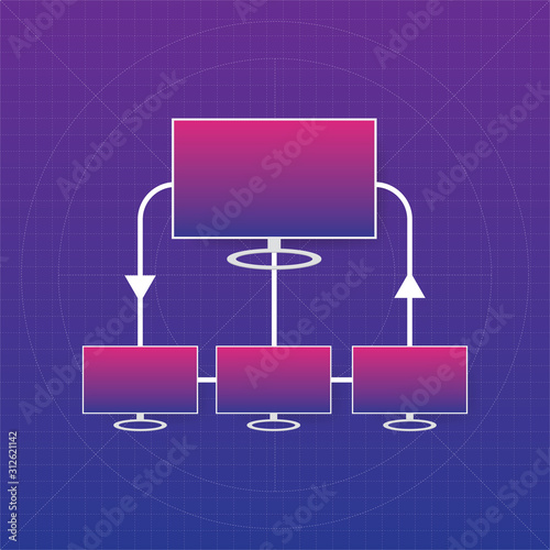 LAN Connection colorful icon