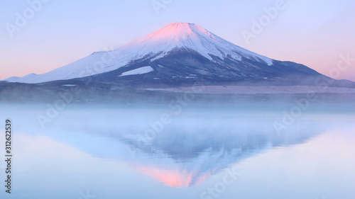 山中湖村 富士山と山中湖