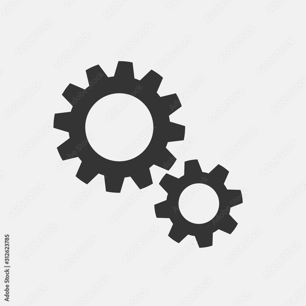 settings icon vector for web and graphic design settings icon vector for web and graphic design