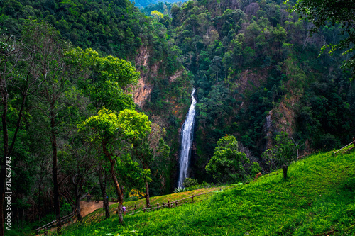 Mae Surin Waterfalls, Khun Yuam District, Mae Hong Son, Thailand.