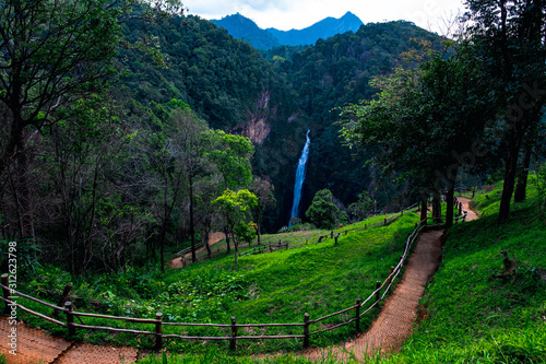 Mae Surin Waterfalls, Khun Yuam District, Mae Hong Son, Thailand. photo