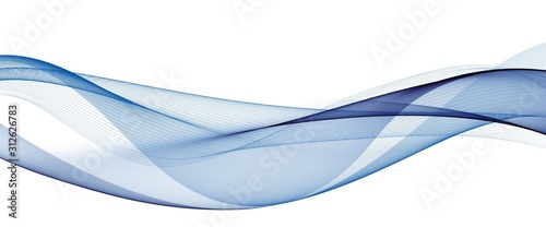  Abstract blue background, color wave for design brochure, website, flyer