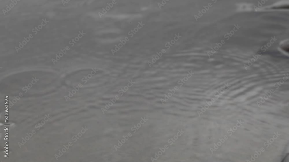 Raindrops in Shallow Water Raindrops in Shallow Water