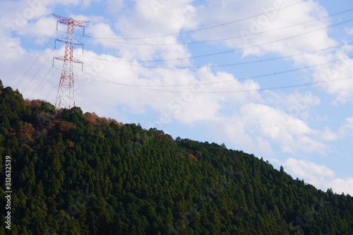 空　山　雲　風景　自然