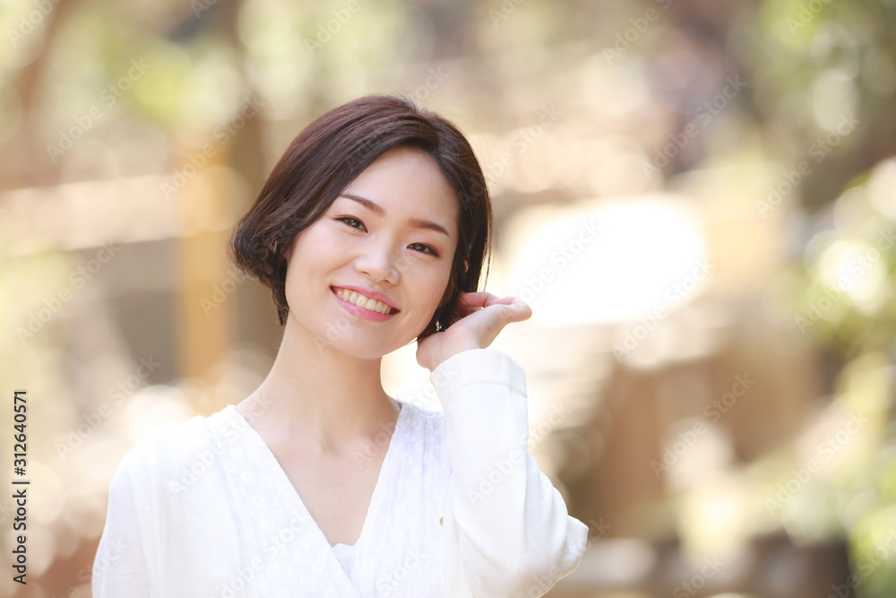 女性ポートレート