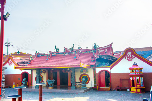Old chinese temple in Kediri, Indonesia