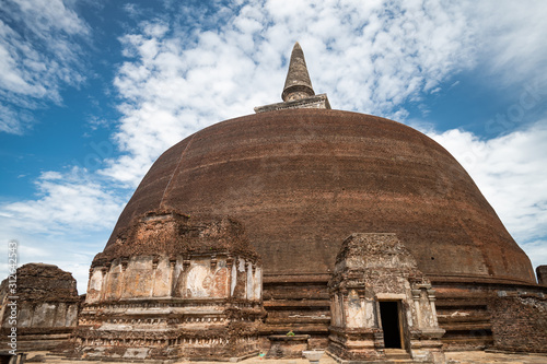 Ruins of the historical city of Polonnaruwa  Sri Lanka