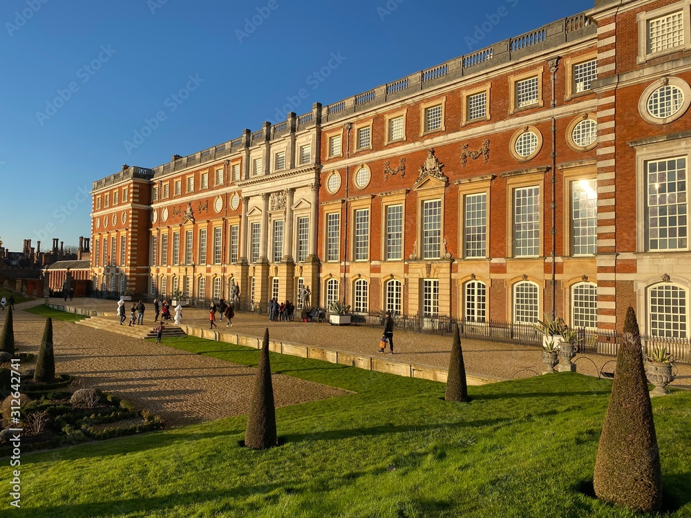View of Hampton Court Palace East Wing