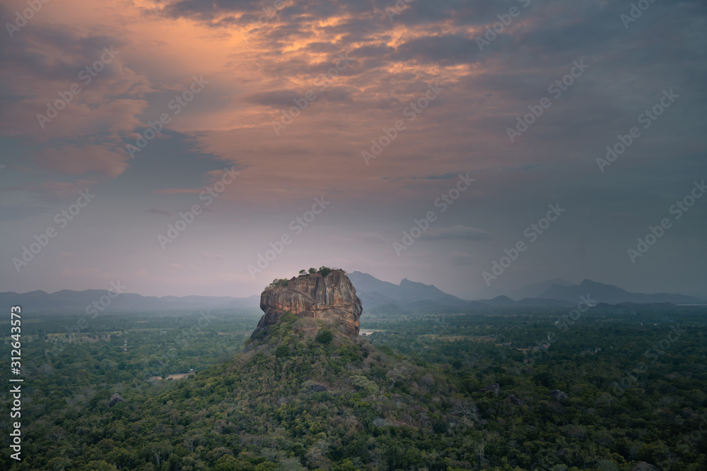 Sigiriya lion rock fortress, Sri Lanka