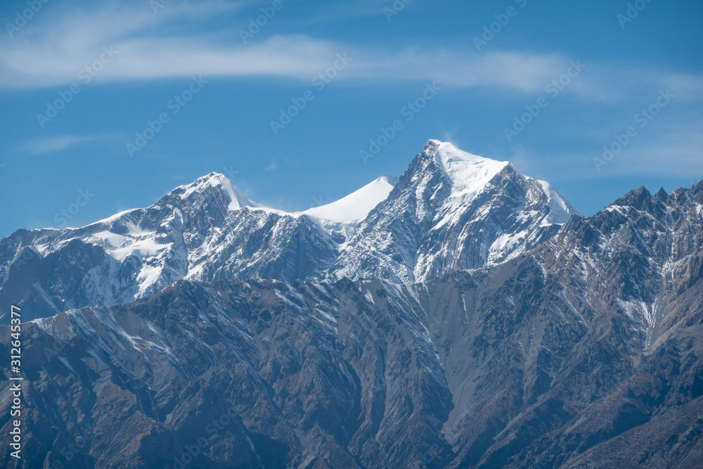 Jagged Peaks of the Himalayas