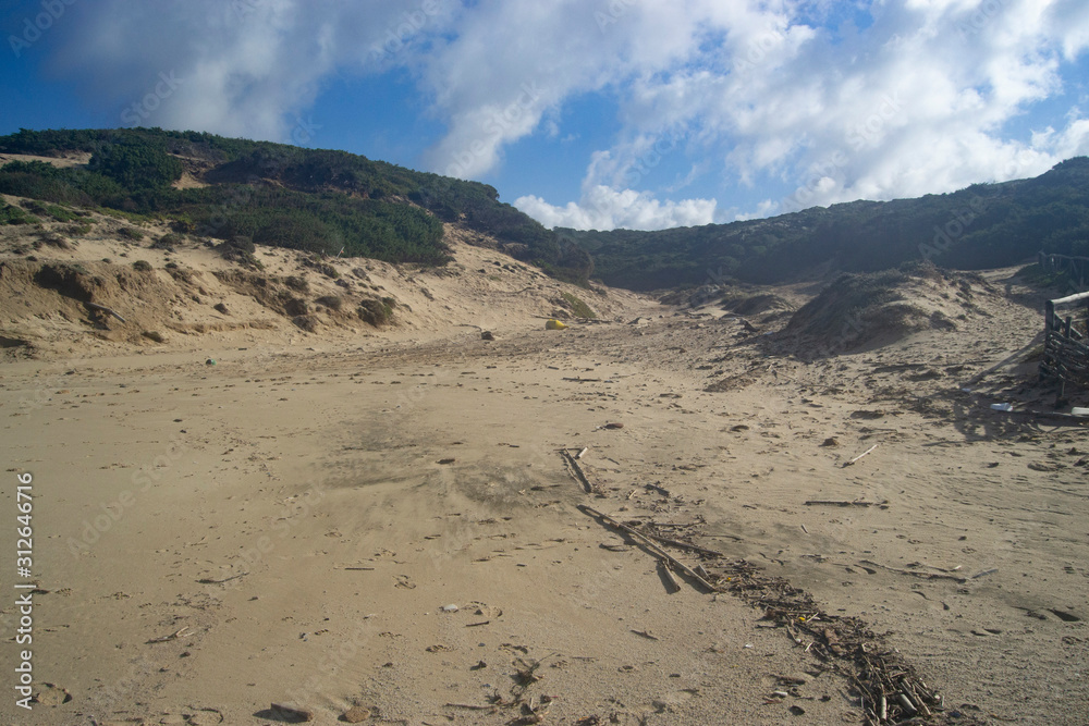 La spiaggia di Porto Paglia