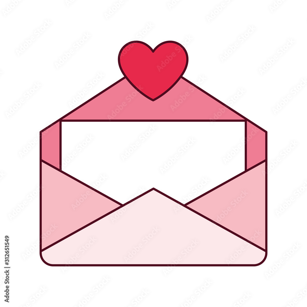 Isolated love card vector design Isolated love card vector design