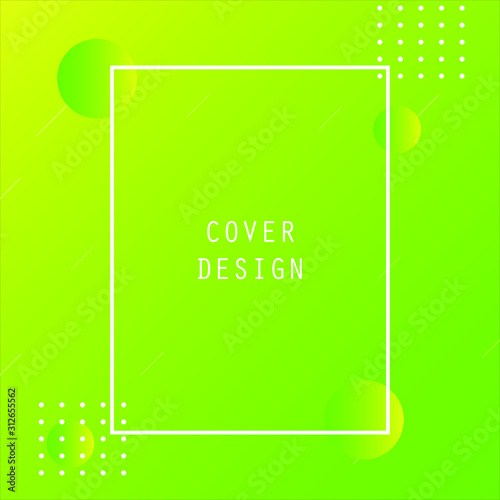 Abstract Minimal Geometric Vector Multicolored Background With Shadow, dots and lines. Dynamic shapes composition. Eps 10 vector