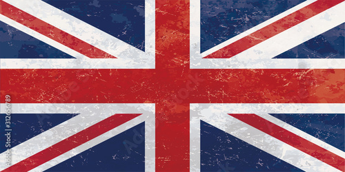 アンティークなイギリス国旗