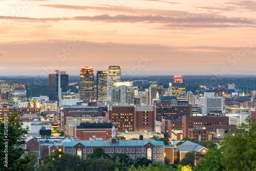 Birmingham, Alabama City Skyline photo
