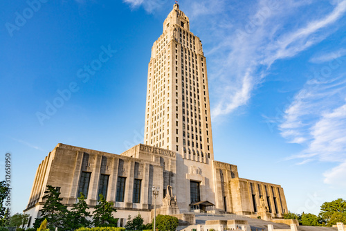Louisiana State Capitol Building in Baton Rouge