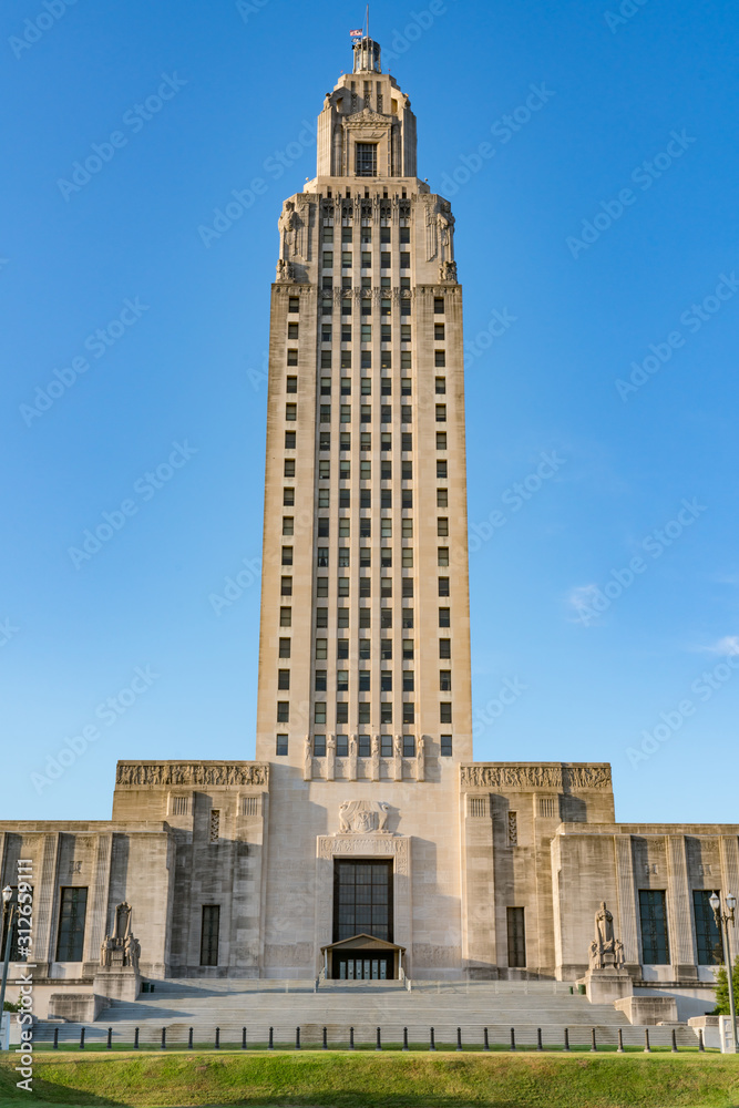 Louisiana State Capitol Building in Baton Rouge