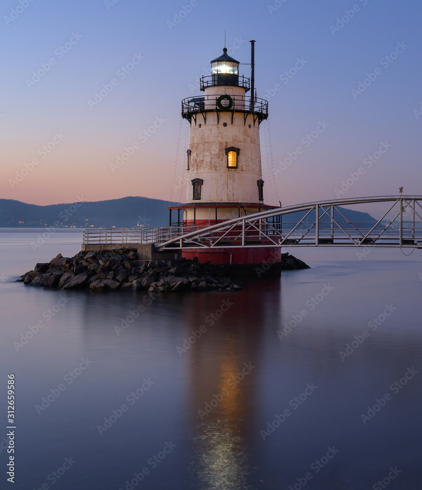 Sleepy Hollow Lighthouse with reflection