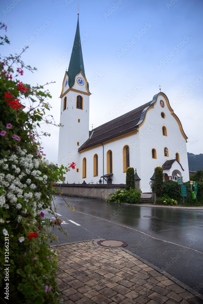 Church in ellamu, Austrian Tirol