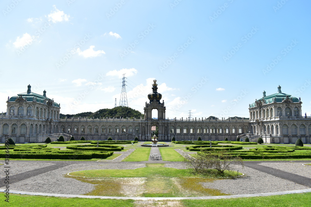 Fototapeta premium belvedere palace in vienna