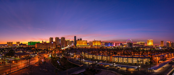 Keuken achterwand Las Vegas Hotels en casinos Vegas Strip  © Foto-Jagla.de