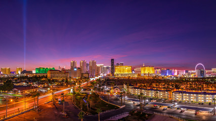 Keuken achterwand Las Vegas Skyline casino's en hotels Vegas  © Foto-Jagla.de