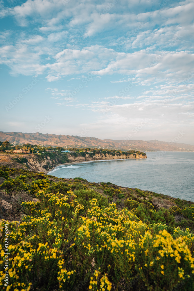 Coastal views at Point Dume, in Malibu, California