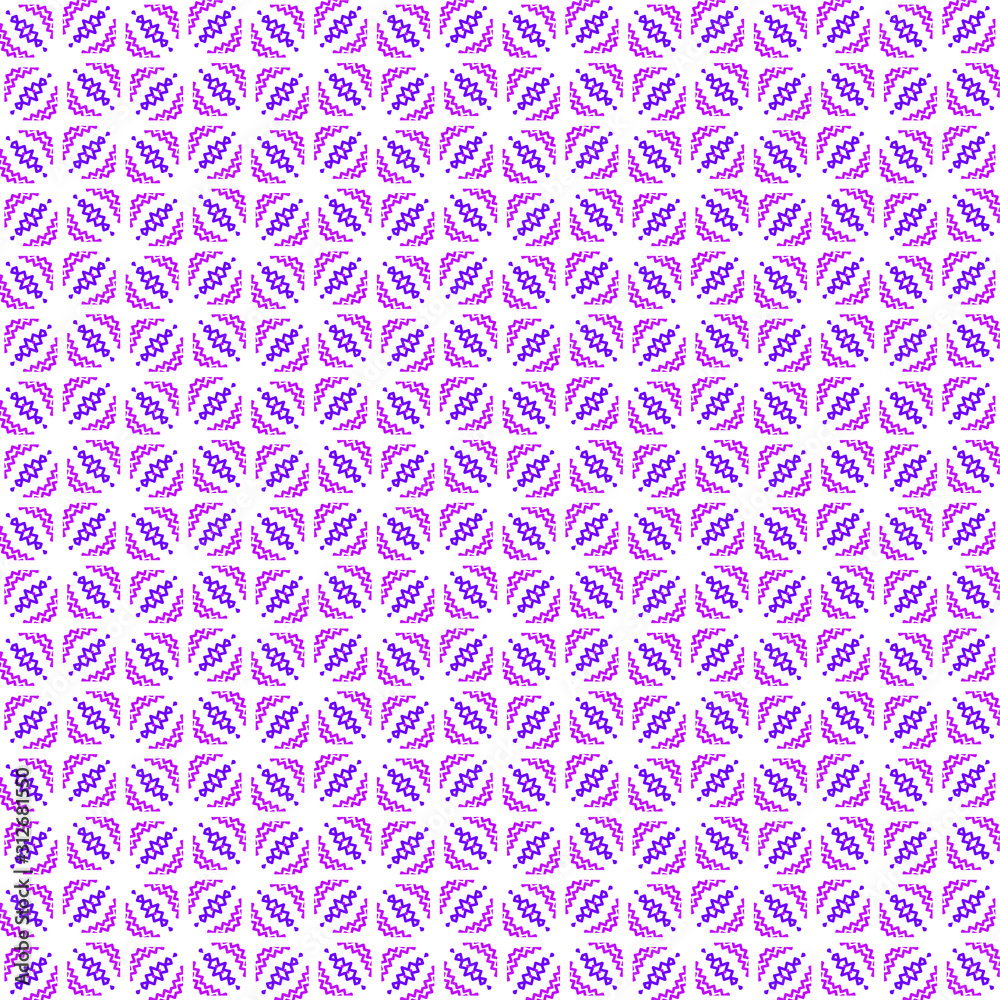 Abstract Geometric Pink Violet Fabric Vector Background Pattern Texture