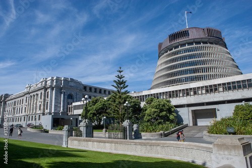 Wellington New Zealand. House of Parliament. Beehive