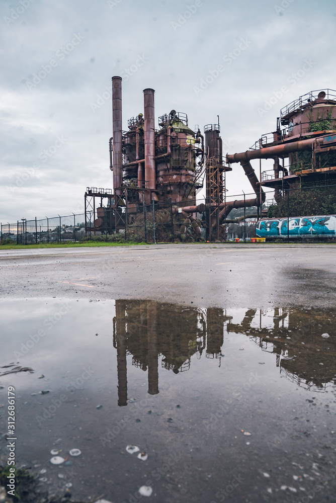 Obraz premium Gas Works Park Seattle Washington