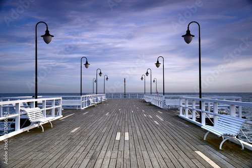 pier on the sea