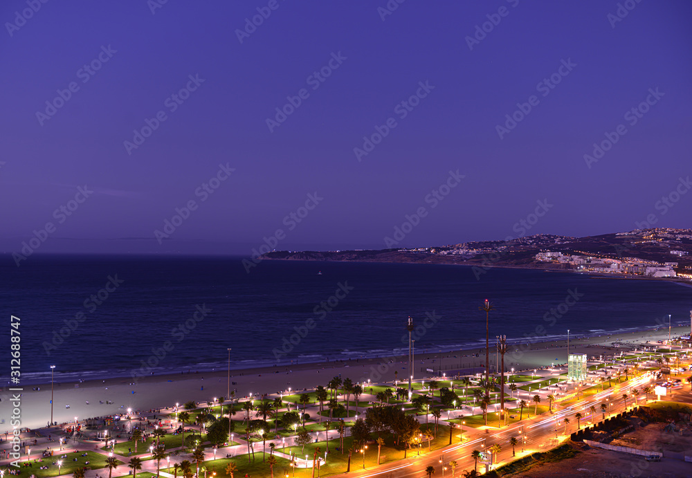 Tangier, Morocco. Malabata region