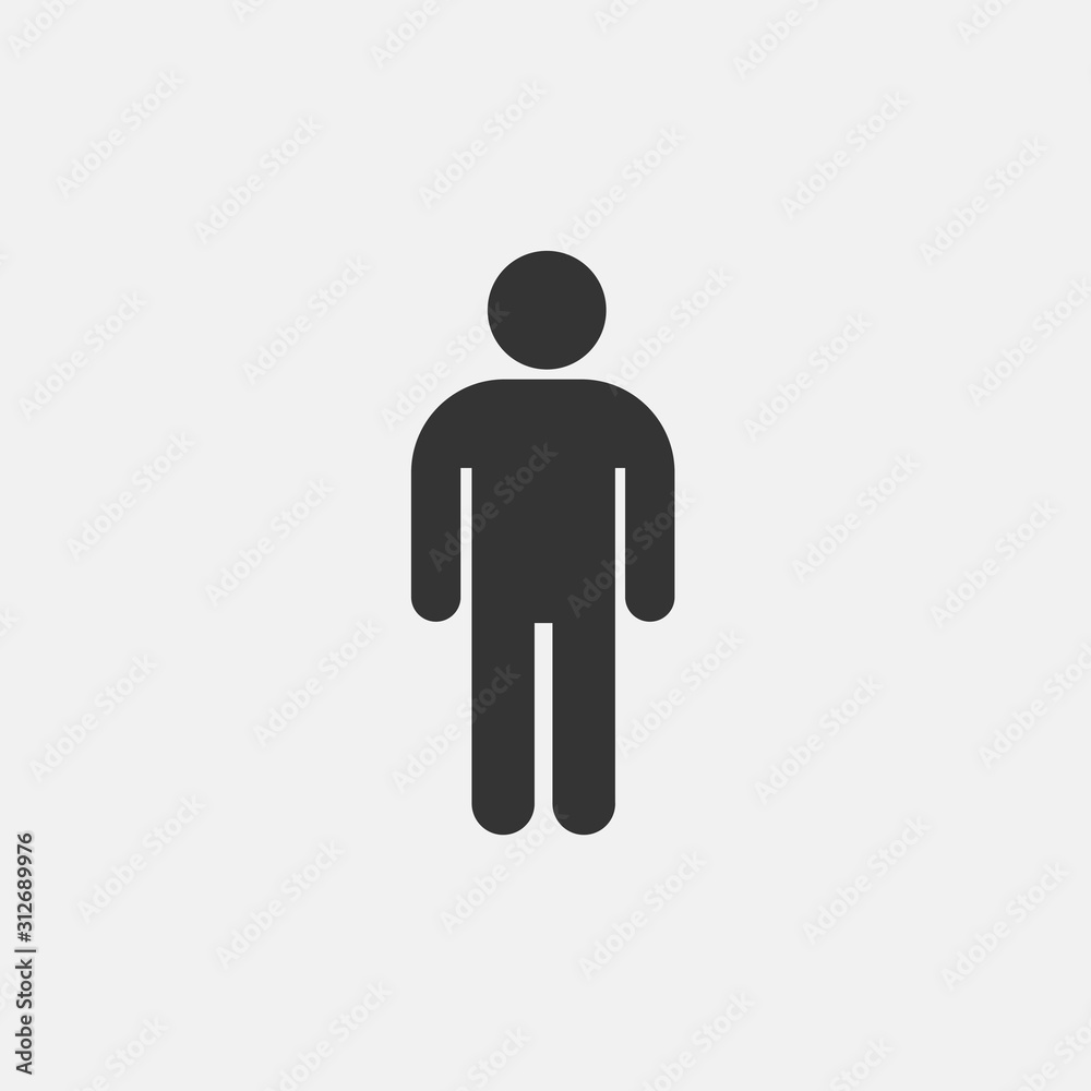 man icon vector for web and graphic design man icon vector for web and graphic design