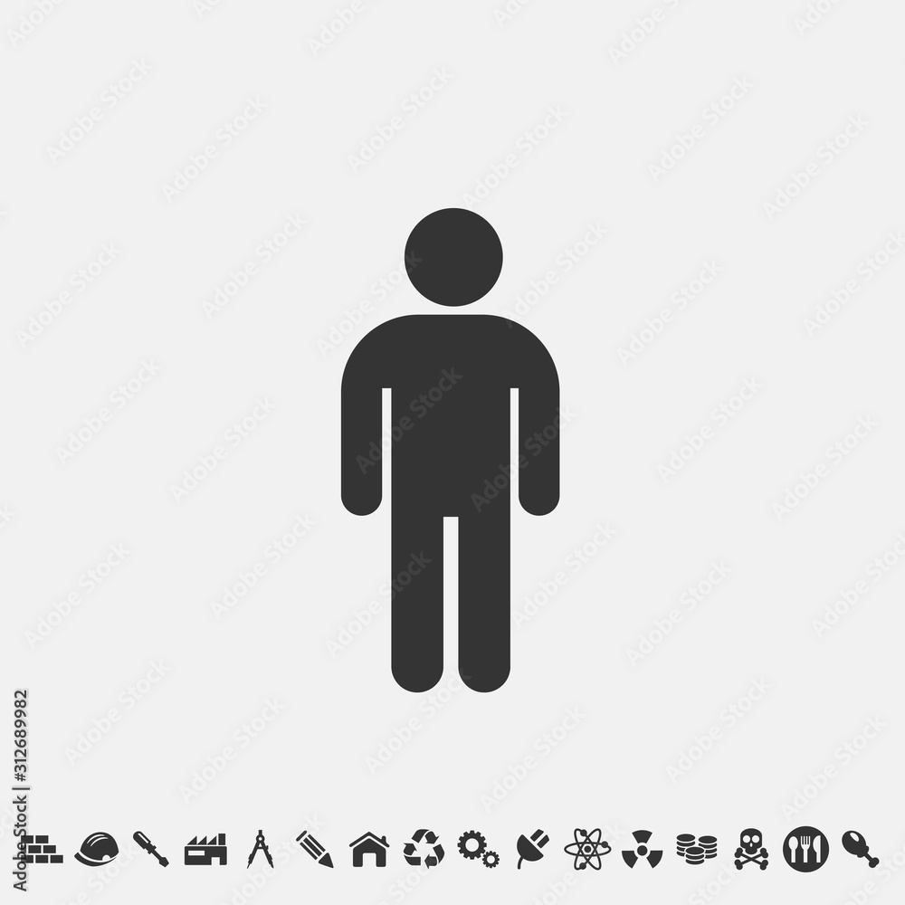 man icon vector for web and graphic design man icon vector for web and graphic design