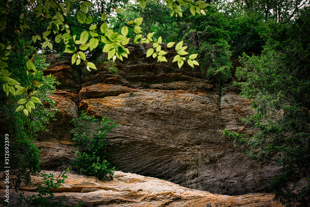 Fototapeta premium Hocking Hills Gorge