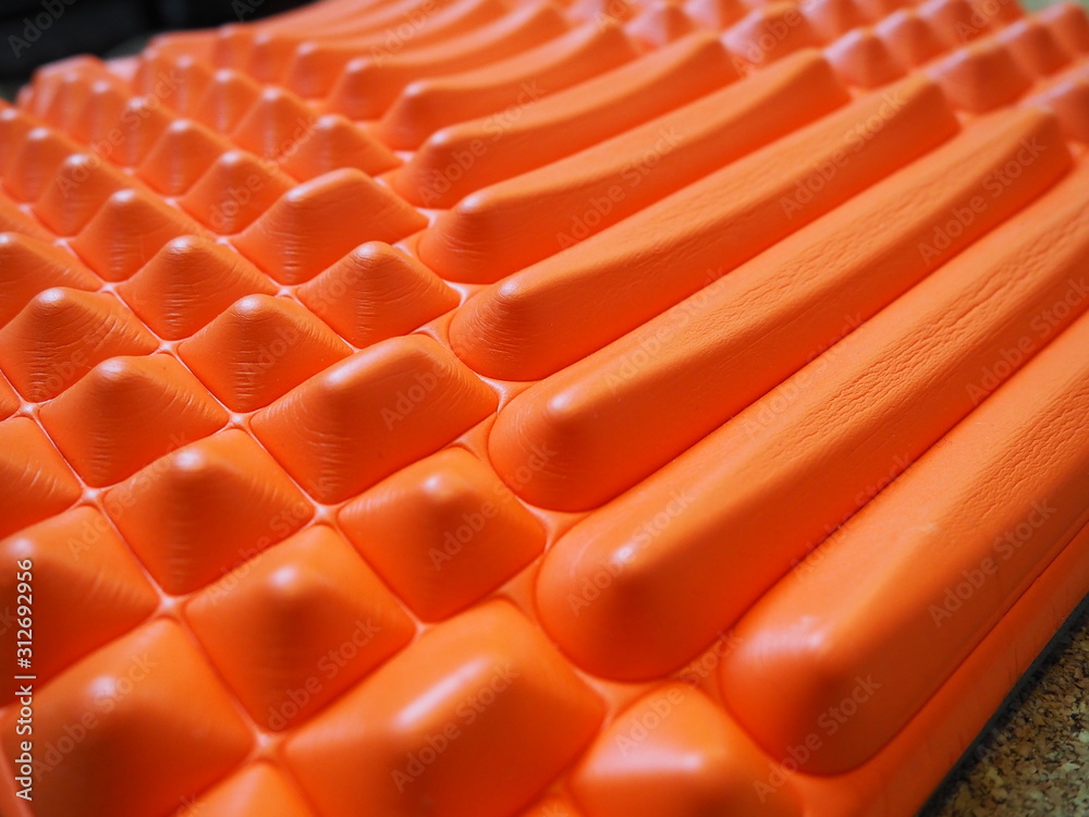 Multi Textured Orange Foam