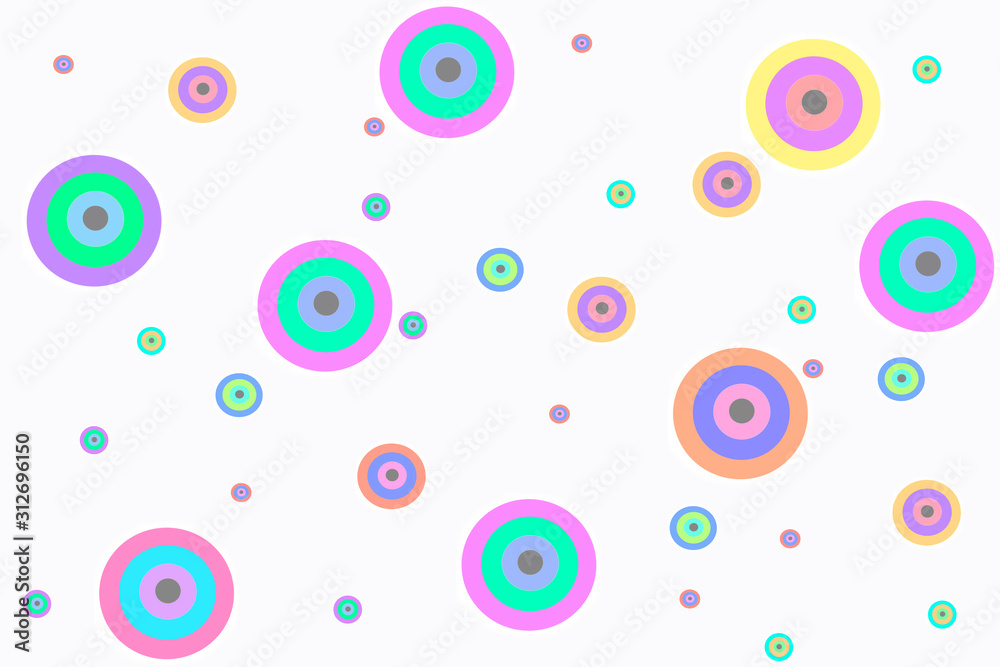 polka dots background 