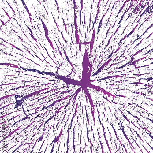 Cracked stump wood texture ...