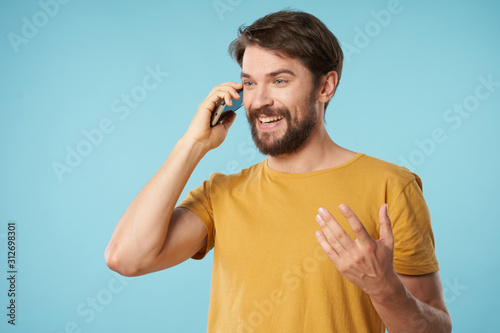 young man talking on the phone © SHOTPRIME STUDIO