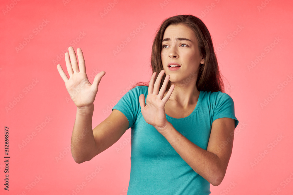 Fototapeta premium portrait of young woman